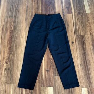 Line & Dot Black Tapered Dress Pants